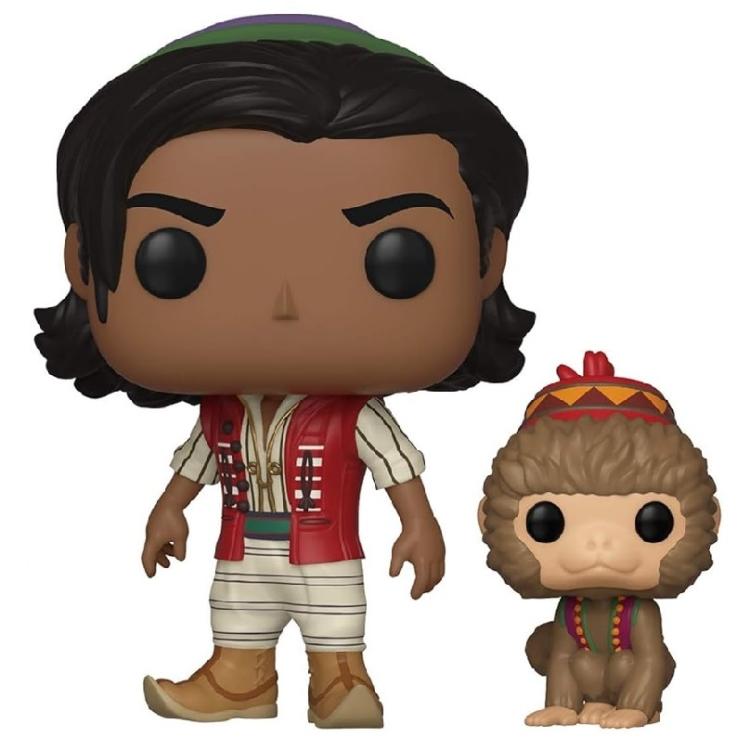 Funko Pop ! Disney Aladdin (538) Aladdin Of Agrabah W/Abu Figure Vinyl 9Cm