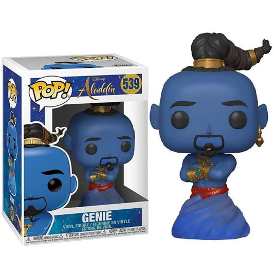 Funko Pop ! Disney Aladdin (539) Genie Figure Vinyl 9Cm Statuetta Da Collezione