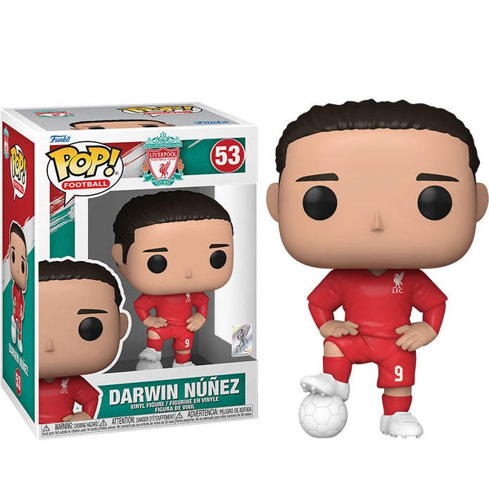 Funko Pop ! Football Liverpool (53) Darwin Nunez Vinyl Figure Player Football