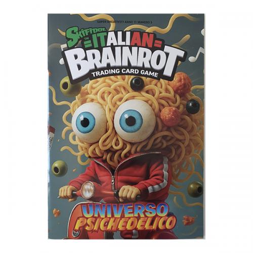 Album Raccoglitore Skifidol Brainrot Universo Psichedelico TCG Carte Nuovo