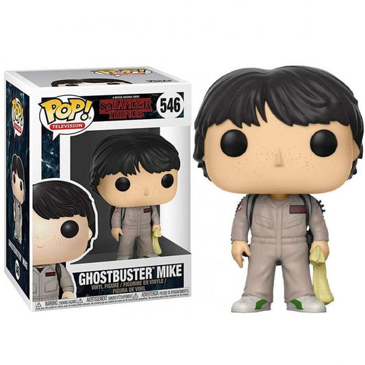 Funko Pop Stranger Things - Ghostbuster Mike 546 Vinyl Figure Serie Tv Statuetta