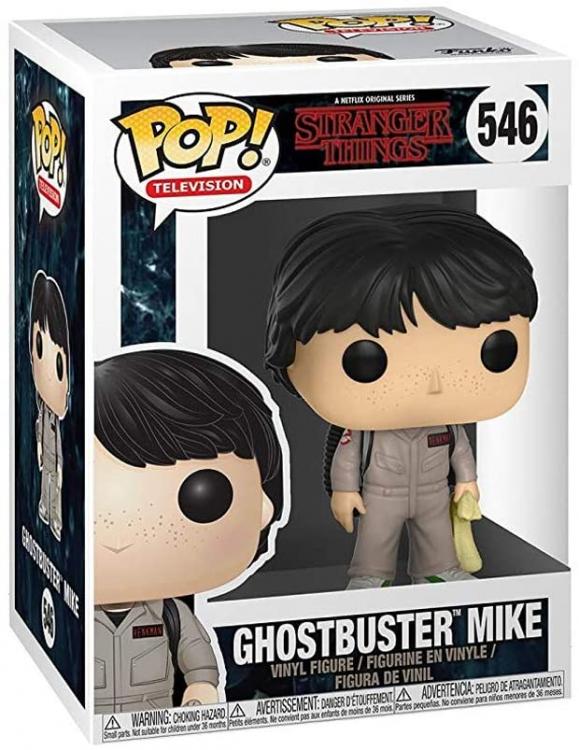 Funko Pop Stranger Things - Ghostbuster Mike 546 Vinyl Figure Serie Tv Statuetta