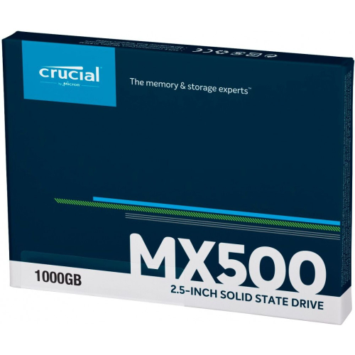 CRUCIAL MX500 SSD INTERNO 1TB 3D NAND SATA DA 2,5 POLLICI CT1000MX500SSD1 PS5