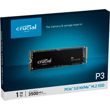 CRUCIAL P3 SSD INTERNO 1TB M2 2280 P3 NVME NVMe Internal MEMORIA PS5 / PC INT.
