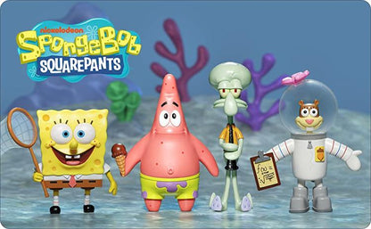BENDYFIGS - SPONGEBOB SQUAREPANTS (SPONGEBOB V2) FIGURE STATUA 13CM PVC E ABS
