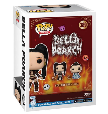 Funko Pop ! Rocks - (389) Bella Poarch Tik Toker Vinyl Figure 9Cm Bambola Singer