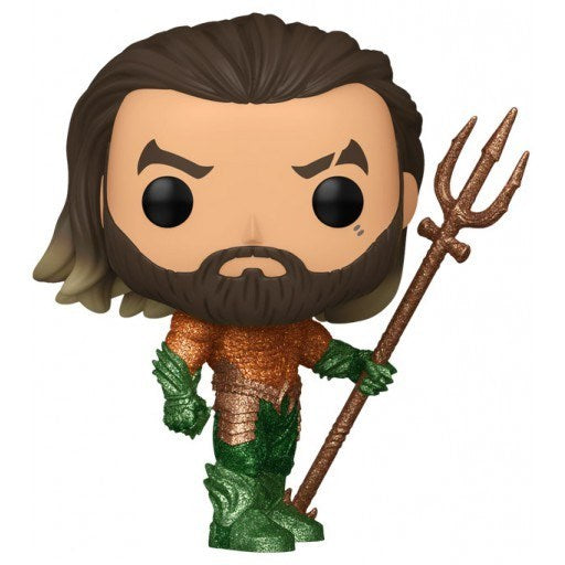 Funko Pop ! Movies Aquaman And Lost Kingdom -(1301) Acquaman Diamond Glitter Exm