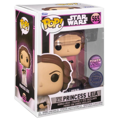 Funko Pop! Star Wars: Princess Leia (378) Power Of The Galxy - Special Edition