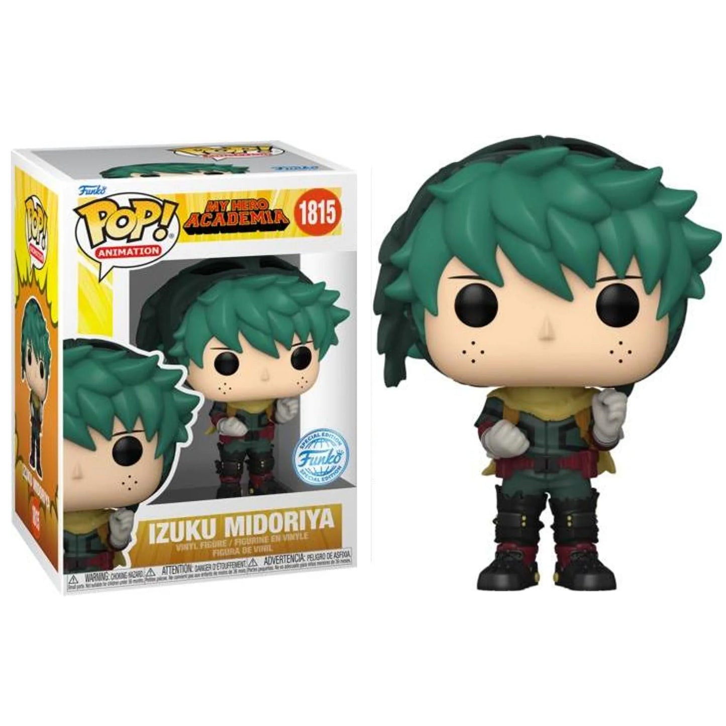 Funko Pop! Animation: My Hero Academia (1815) Izuku Midoriya - Vinyl Figure 9cm Special Edition