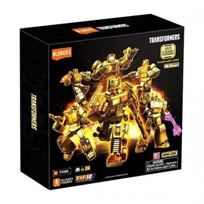Blokees Transformers - Limited Edition X Yearly 02 Golden Defence FH-10 Set costruzione da collezione 6 Action Figure 71192
