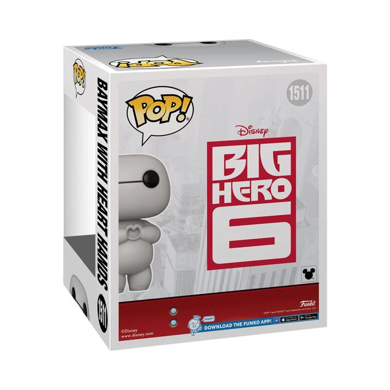 Funko Pop ! Super Disney Big Hero 6 - (1511) Baymax (Heart Hands) 15cm