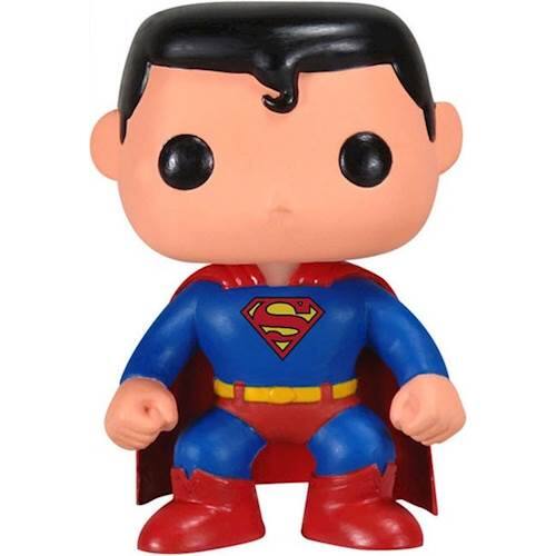 Funko Pop ! Dc Comics Super Heroes Batman (07) Superman Statua Vinyl Figure 9Cm