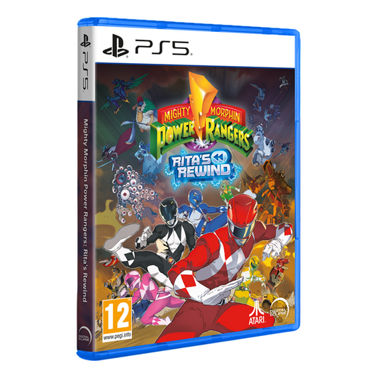 Mighty Morphin Power Rangers: Ritas Rewind Ps5 Gioco Playstation 5 PAL Eu Ita Nuovo Sigillato