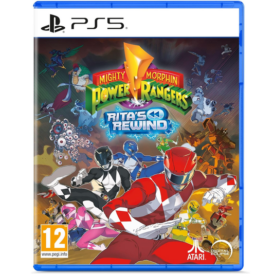 Mighty Morphin Power Rangers: Ritas Rewind Ps5 Gioco Playstation 5 PAL Eu Ita Nuovo Sigillato