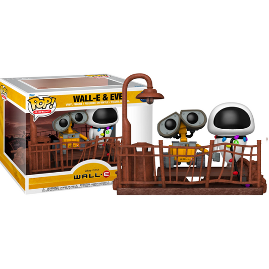 Funko Pop ! Disney Pixar Wall-E - (1119) Wall-E & Eve Vinyl Statuetta 25Cm Nuova