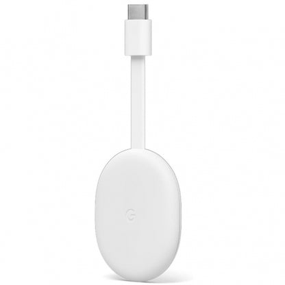 Google Chromecast Con Google Tv 4K Hdr Bianco Ghiaccio Smart Tv Uhd Wi Fi Nuovo