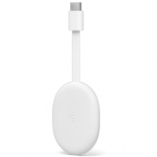 Google Chromecast Con Google Tv 4K Hdr Bianco Ghiaccio Smart Tv Uhd Wi Fi Nuovo