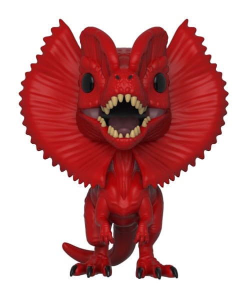 Funko Pop! Jurassic Park (550) Dilophosaurus (Limited Red Edition) Vinyl Figure