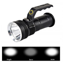 Torcia Cree Led T6 Ricaricabile 800 Lumen Tattica Sos Militare Strobo Portabile