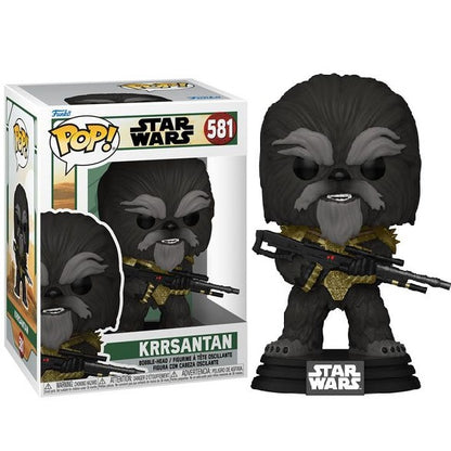 Funko Pop ! Star Wars - Book Of Boba Fett (581) Krrsantan Vinyl Figure 9Cm Nuovo