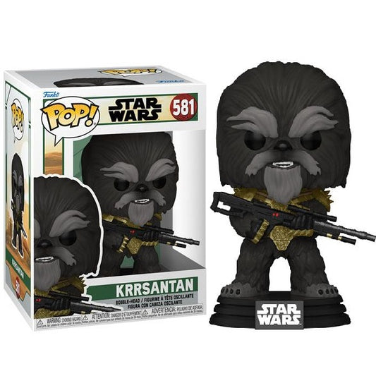 Funko Pop ! Star Wars - Book Of Boba Fett (581) Krrsantan Vinyl Figure 9Cm Nuovo