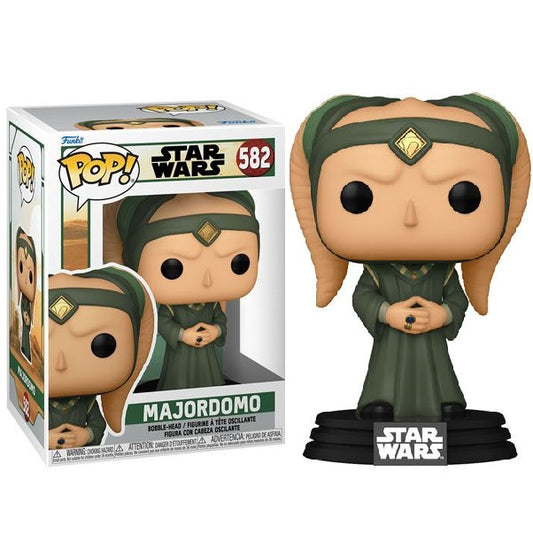 Funko Pop! Star Wars - Book Of Boba Fett (582) Majordomo -Vinyl Figure Statuetta