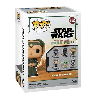 Funko Pop! Star Wars - Book Of Boba Fett (582) Majordomo -Vinyl Figure Statuetta