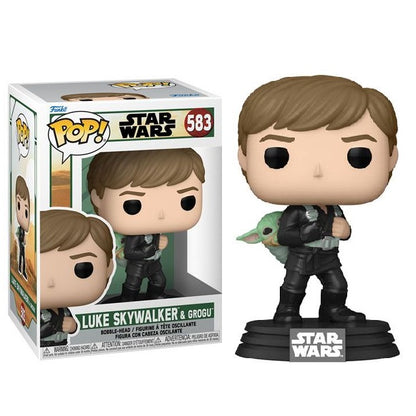 Funko Pop ! Star Wars - Book Of Boba Fett (583) Luke Skywalker & Grogu Training