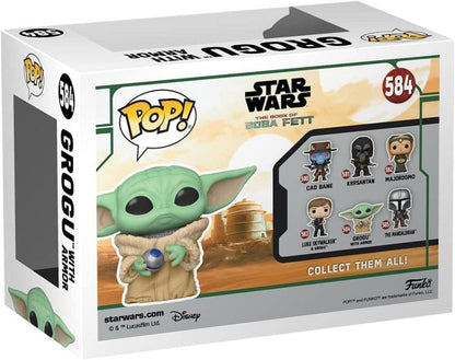 Funko Pop! Star Wars - Book Of Boba Fett (584) Grogu With Armour - Figure Vinyl