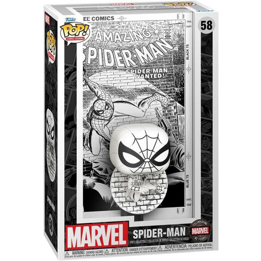 Funko Pop ! Comic Cover Marvel 85Th - (58) Spider-Man Vinyl Figure Da Collezione