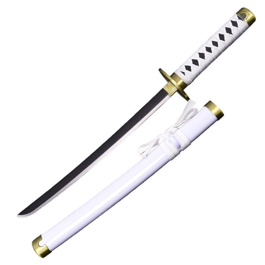 One Piece - Wado Ichimonji Katana Mini - (Non Affilata) Bianca - lunghezza 45cm