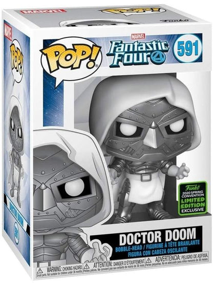 Funko Pop ! Marvel Fantastic Four 4 (591) Doctor Doom Limited Fantastici 4