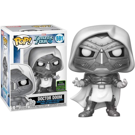 Funko Pop ! Marvel Fantastic Four 4 (591) Doctor Doom Limited Fantastici 4