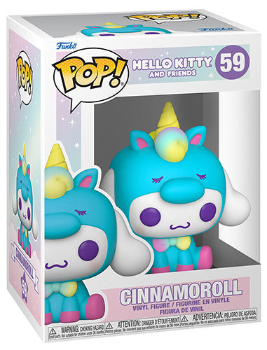 Funko Pop ! Hello Kitty And Friends (59) Cinnamoroll Vinyl Figure Limited Sanrio