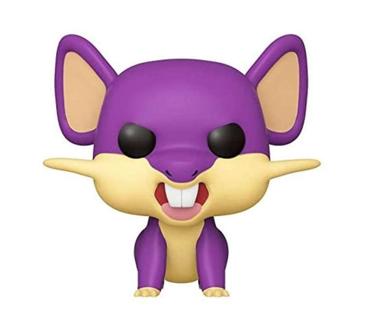 Funko Pop ! Games Pokemon (856) Rattata - Topo Vinyl Figure Ratto Vinyl Mouse