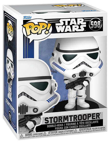 Funko Pop ! Star Wars - (598) Stormtrooper Bobble-Head Vinyl Figure 9Cm