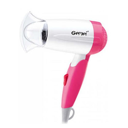 Gemei Mini Phon Asciugacapelli 1000W Pieghevole Portatile Fono Da Viaggio Sport