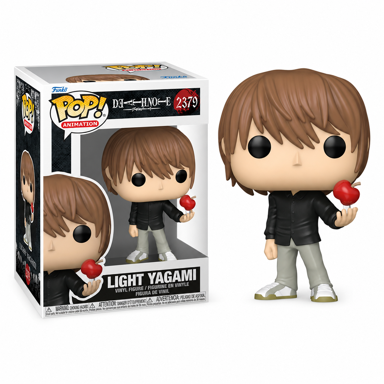 Funko Pop ! Animation: Death Note (2379) Light Yagami Figure - Vinyl 9cm