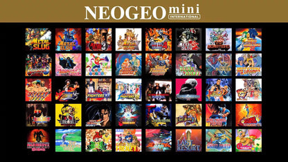 Neogeo Mini Console International Portatile Hdmi Nintendo Videogame Classici Snk