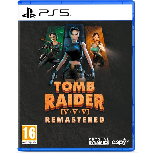 Tomb Raider IV-VI Remastered Starring Lara Croft PS5 Gioco IT Nuovo (Preordine)