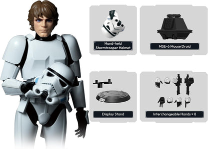 Blokees Star Wars - Champion Class 04 - Luke Skywalker Stormtrooper Disguise - Model Kit - Action Figure 75804