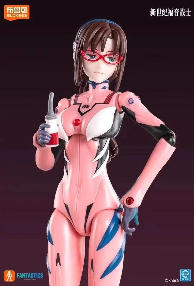Blokees Evangelion : Model Kit - Fantastic Series (Mari Makanami Plug Suit) Action Figure 73563