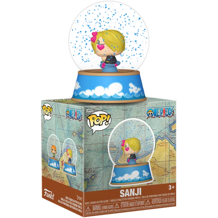 FUNKO Mini Snow Globe Blind Box - One Piece (1pz Random) Glitter Special - OP