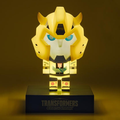 PALADONE Icons: Mini lampada Transformers EarthSpark 001 (Bumblebee) - Lampada LED Statuetta 3D
