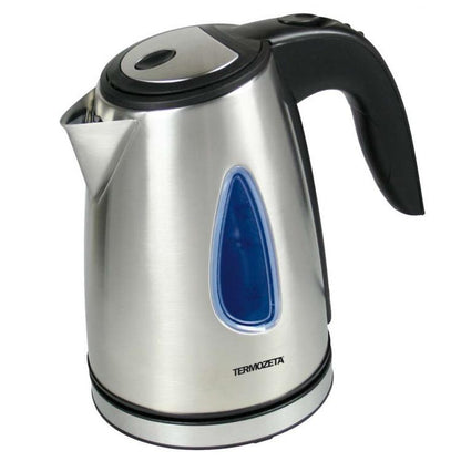 Termozeta Bollitore Cordless Elettrico 1L Acciaio Inox Per Latte Acqua Tisane Te