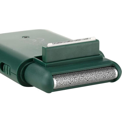 Vgr V-390 Rasoio Da Barba Elettrico Ricaricabile Professionale 2 Lame +Accessori
