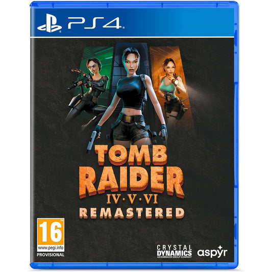 Tomb Raider IV-VI Remastered Starring Lara Croft PS4 Gioco IT Nuovo (Preordine)