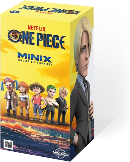 Minix: One Piece - Sanji (Anime 142) Anime Figure Rubber 12Cm Statuetta Nuovo