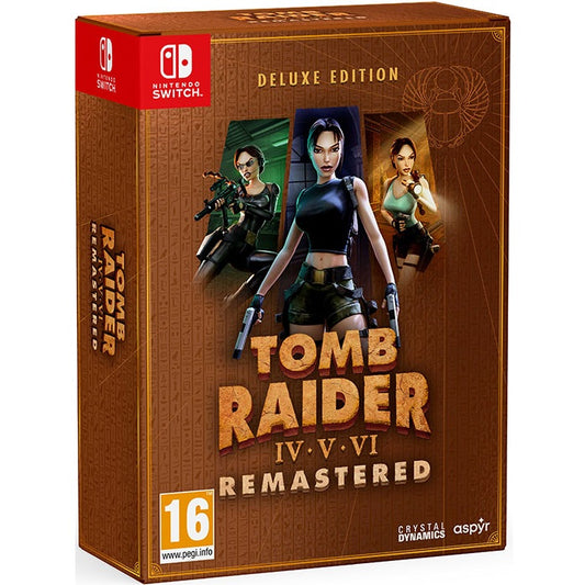 Tomb Raider IV-VI Remastered Lara Croft Deluxe Ed. NS ITA Nuovo (Preordine)