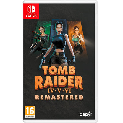 Tomb Raider IV-VI Remastered Starring Lara Croft NS Gioco ITA Nuovo (Preordine)